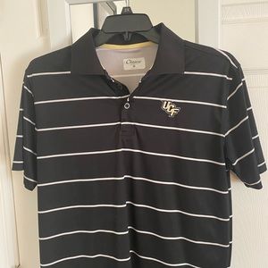 Black ucf polo sz: medium